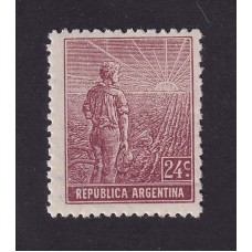 ARGENTINA 1911 GJ 334 ESTAMPILLA NUEVA MINT U$ 15